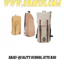 JUTE  SCHOOL BAG